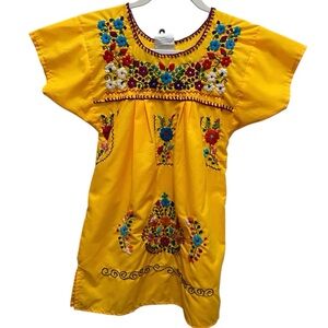 Girl’s Embroidered Fiesta Dress